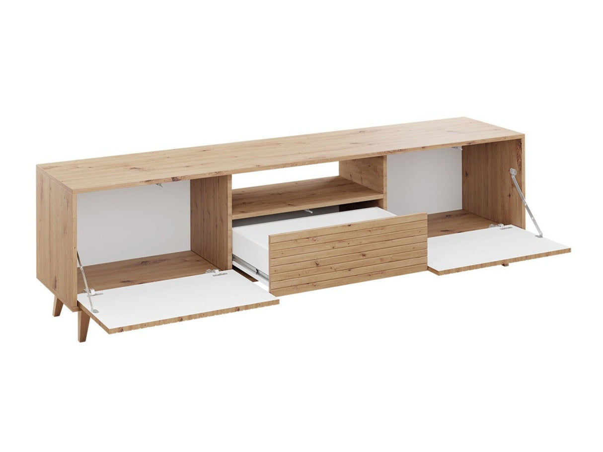 TV-állvány Szafka RTV FERIDO 2K1SZ Dąb Artisan 5903211293306