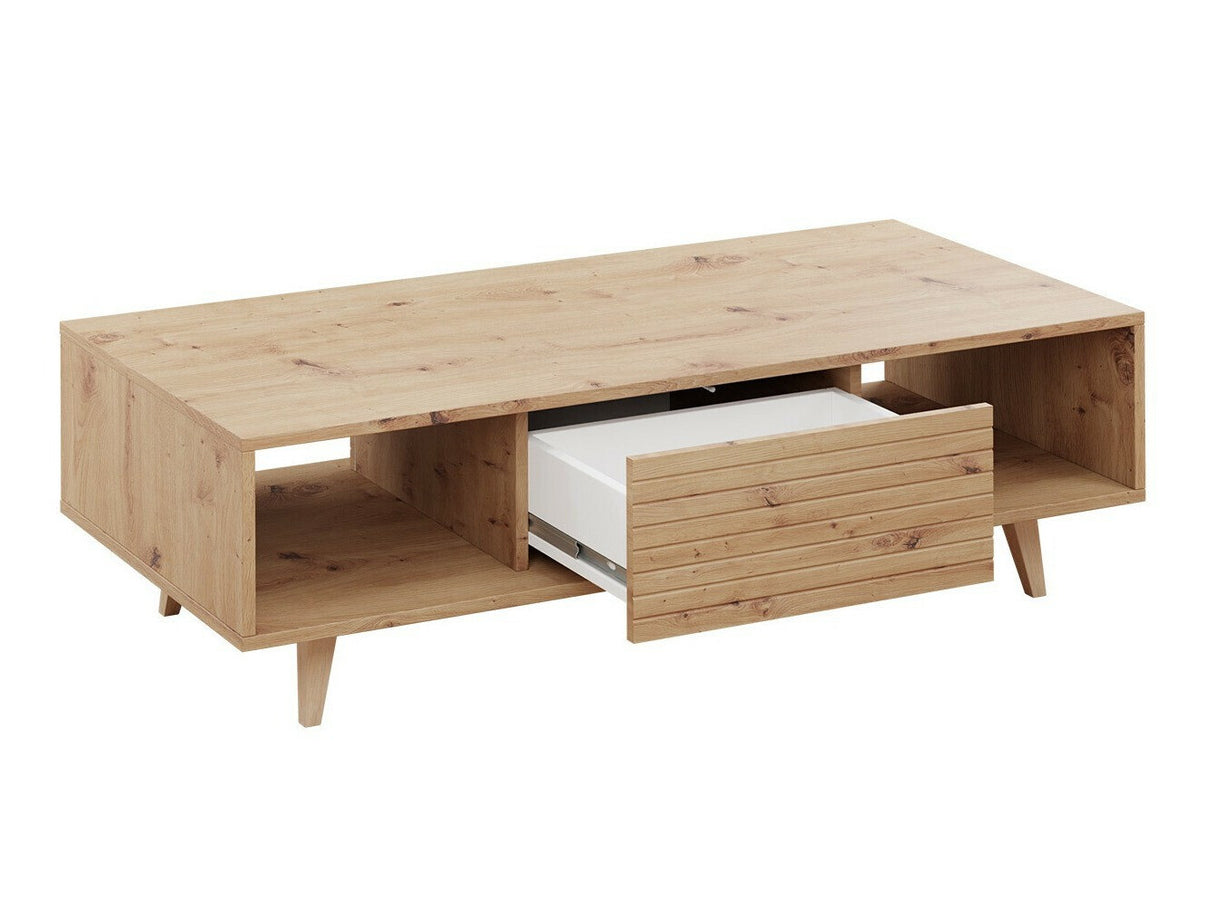 Dohányzóasztal Stolik kawowy FERIDO 1SZ Dąb Artisan 5903211293313