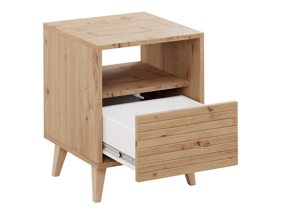 Éjjeliszekrény Stolik nemcny FERIDO 1SZ Dąb Artisan 5903211293320