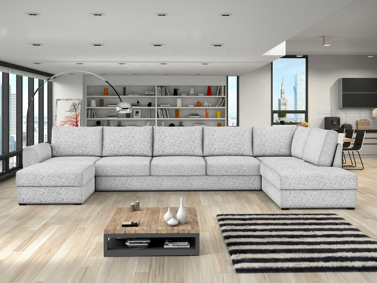 Sarokkanapé Wilma Large (Szafran Large) Toptextil, Szín: Sempre 4, Változatok: Jobbos