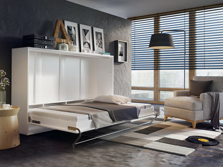 Szekrényágy CONCEPT PRO CP-04 I, Szín: Fehér, Alvó felület mérete: 140 x 200 cm