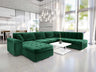 Sarokkanapé Niko Bis (Tony Bis) Toptextil, Szín: Magic Velvet 2225-151 + Venus Velvet 2941, Változatok: Balos