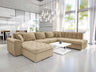 Sarokkanapé Niko Bis (Tony Bis) Toptextil, Szín: Hoton 204.10, Változatok: Balos