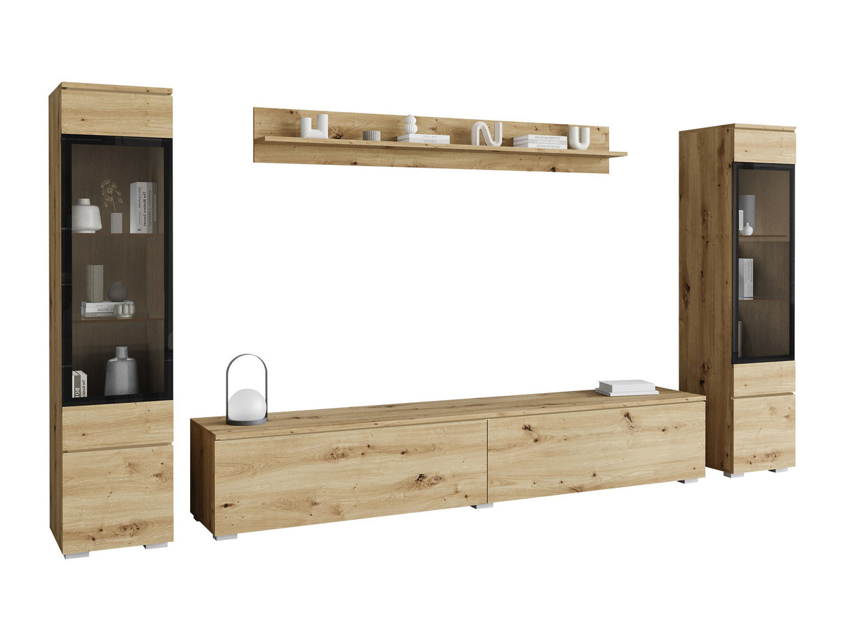 Nappali szett Vera II (Sawoti II), Szín: Artisan tölgy, Led világítás: Nem