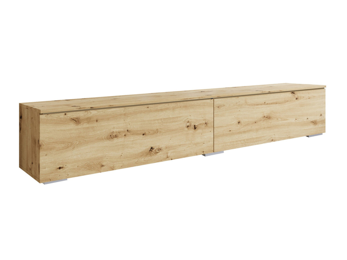 TV-állvány Lowboard D180 (Dlone 180), Led világítás: Nem, Szín: Artisan tölgy