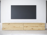 TV-állvány Lowboard D180 (Dlone 180), Led világítás: Nem, Szín: Artisan tölgy