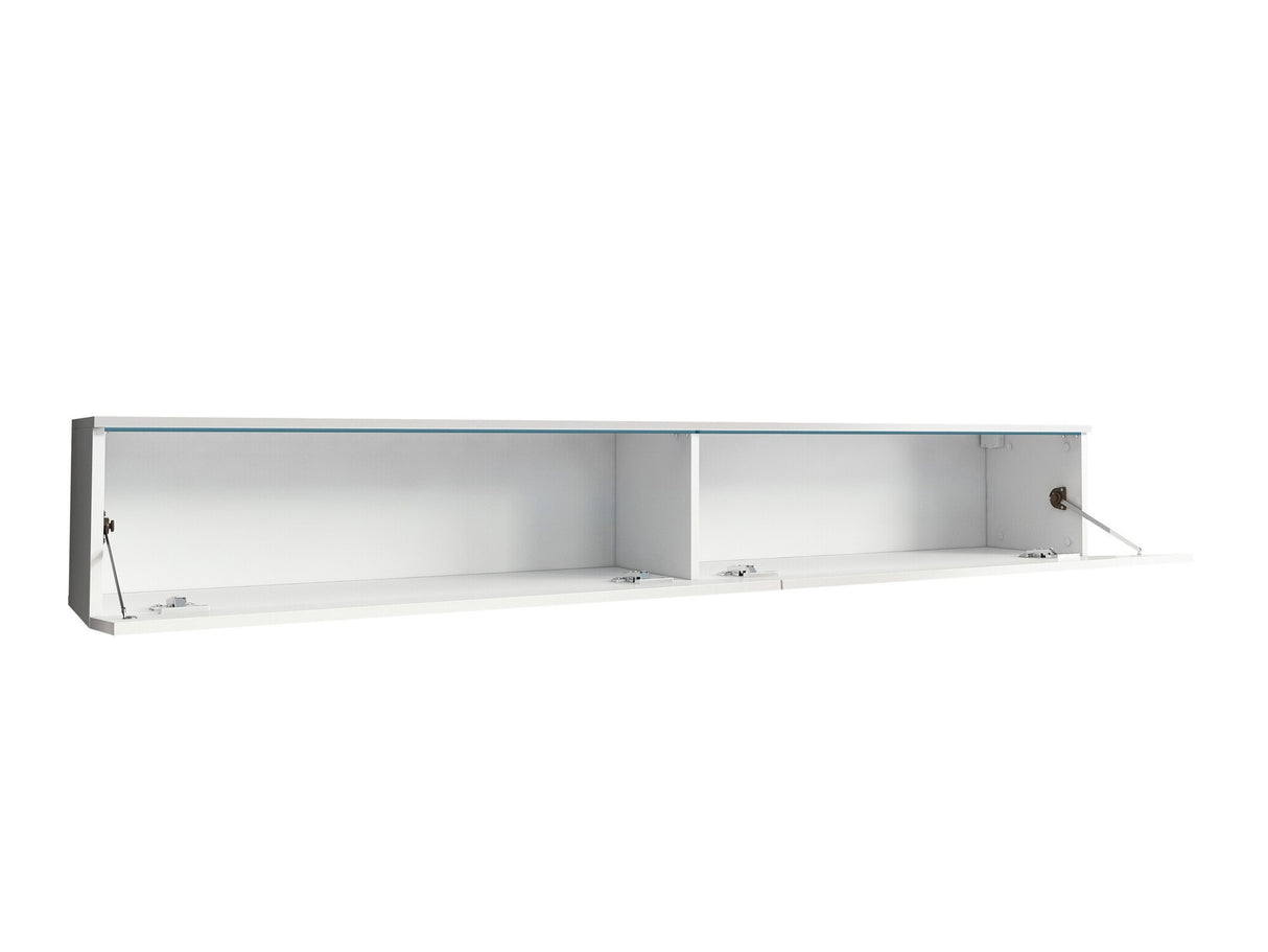 TV-állvány Lowboard D180 (Dlone 180), Led világítás: Igen, Szín: Artisan tölgy