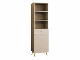 Könyvespolc Regał 1D1SZ TEMERRA, Szín: Beige