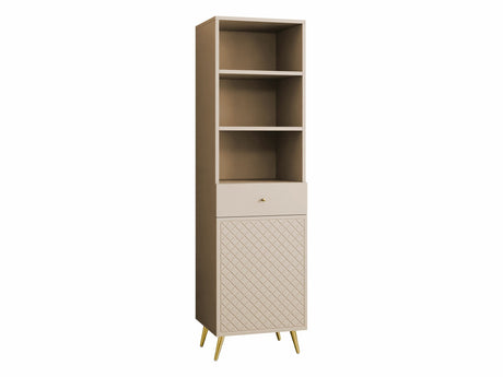 Könyvespolc Regał 1D1SZ TEMERRA, Szín: Beige