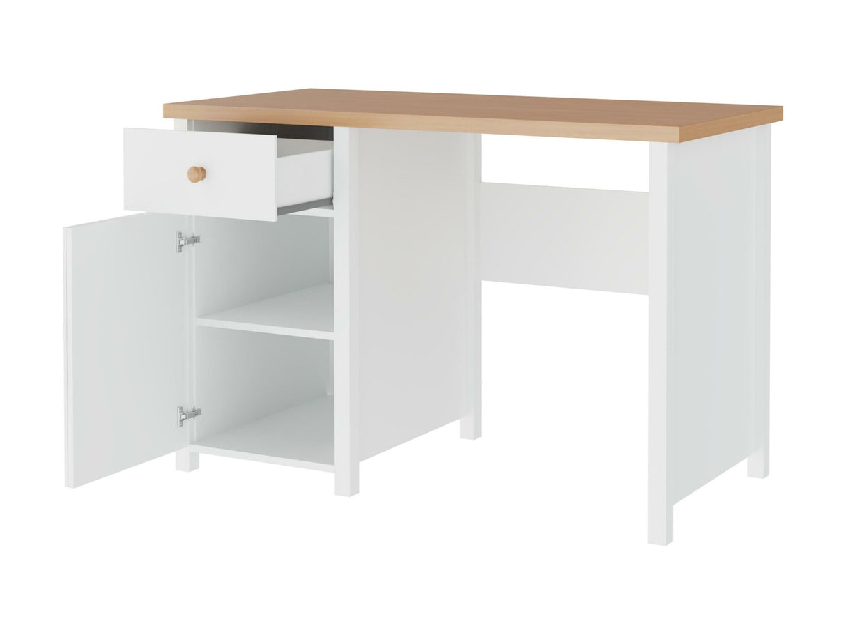 Íróasztal STORY SO-03 + SO-04 Biały / Dąb nkőrisfa 5902928586121