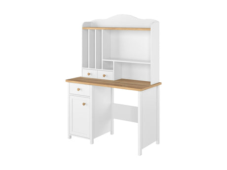 Íróasztal STORY SO-03 + SO-04 Biały / Dąb nkőrisfa 5902928586121