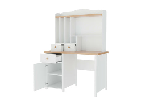 Íróasztal STORY SO-03 + SO-04 Biały / Dąb nkőrisfa 5902928586121