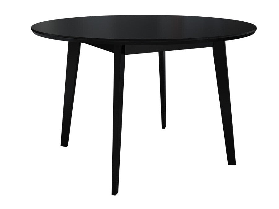 Étkezőgarnitúra Zestaw 04 4xS100 SKANDI FI, Szék színe: Fekete + Magic Velvet 2250, Asztal színe: Fekete