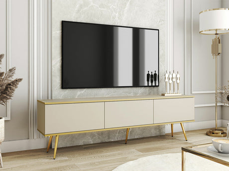 TV-állvány Szafka RTV ORO 175 + nóżki, Szín: Krém