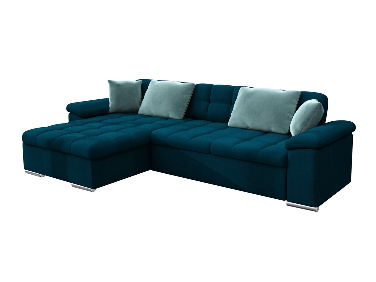 Sarokkanapé Diana (Dinem) Toptextil, Szín: Venus Velvet 2911 + Prestige 2771, Változatok: Balos
