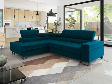 Sarokkanapé Laris Premium (Wales Premium), Szín: Venus bársony 2911, Változatok: Balos