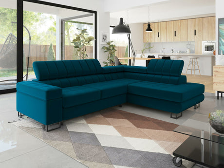 Sarokkanapé Laris Premium (Wales Premium), Szín: Venus bársony 2911, Változatok: Jobbos