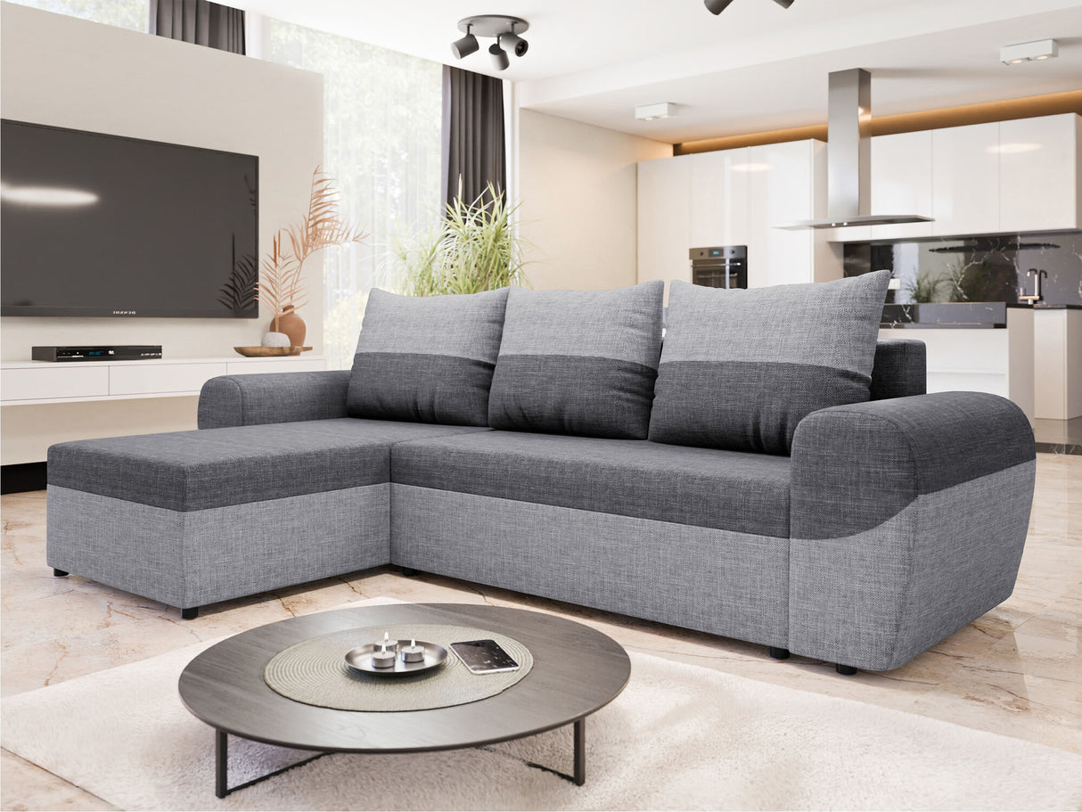 Sarokkanapé Narożnik MADER L, Szín: Lux 05 + Lux 06