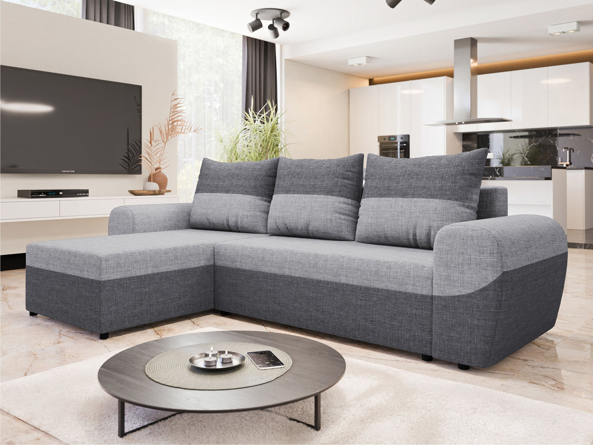 Sarokkanapé Narożnik MADER L, Szín: Lux 06 + Lux 05