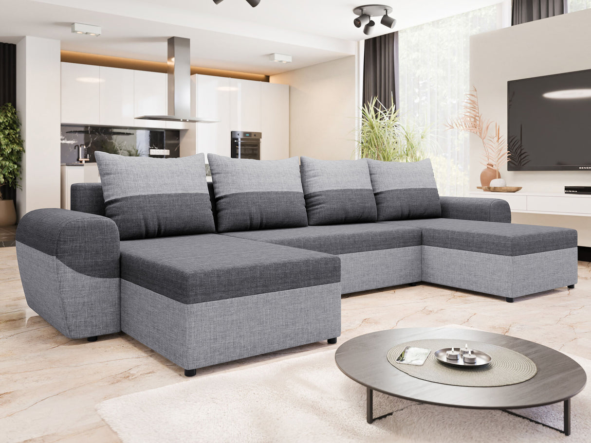 Sarokkanapé Narożnik MADER U, Szín: Lux 05 + Lux 06