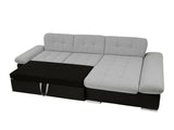 Sarokkanapé Malwi Premium (Laviva Premium), Szín: Otusso 23 + Sorriso 04 + Otusso 01, Változatok: Jobbos