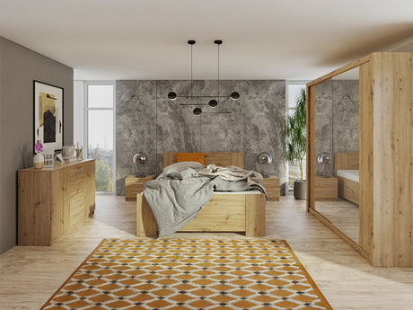 Hálószoba garnitúra Bonem X (Kler X), Szín: Artisan tölgy