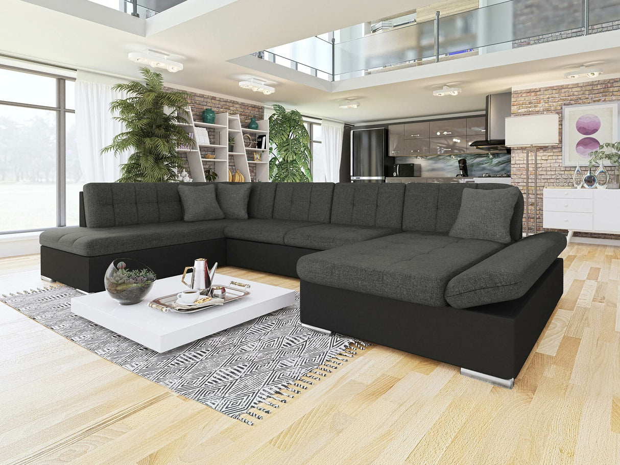 Sarokkanapé Bergen (Genero) II, Szín: Soft 011 + Lux 06 + Lux 05, Változatok: Jobbos