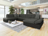 Sarokkanapé Bergen (Genero) II, Szín: Soft 011 + Lux 06 + Lux 05, Változatok: Jobbos