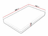 Matrac Materac GEMINI, Méretek: 160 x 200 cm
