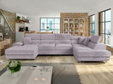 Sarokkanapé Kiságyere BIS (Alvin Bis) Toptextil, Szín: Prestige 2765 Karo + Prestige 2765, Változatok: Jobbos