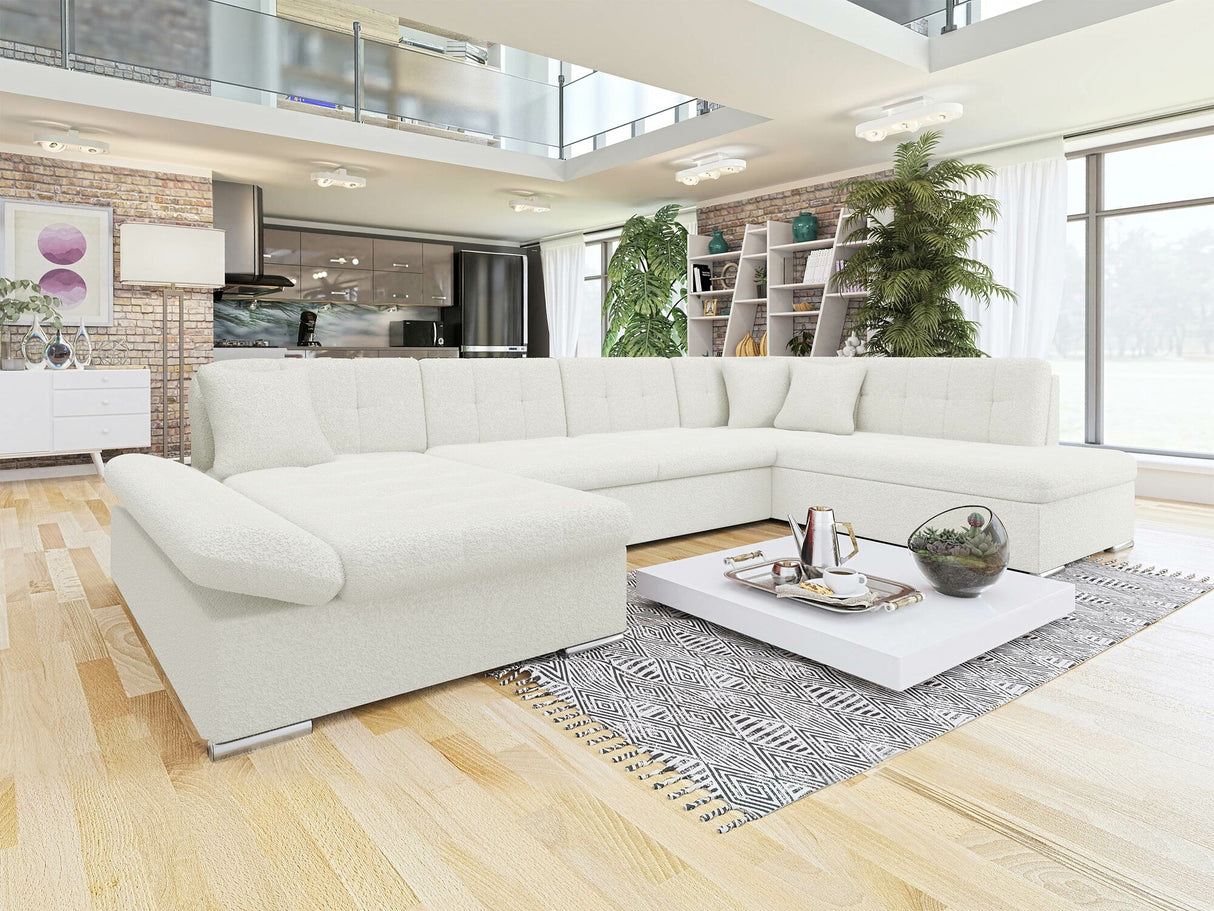 Sarokkanapé Bergen (Genero) Toptextil, Szín: Baloo 2073, Változatok: Balos