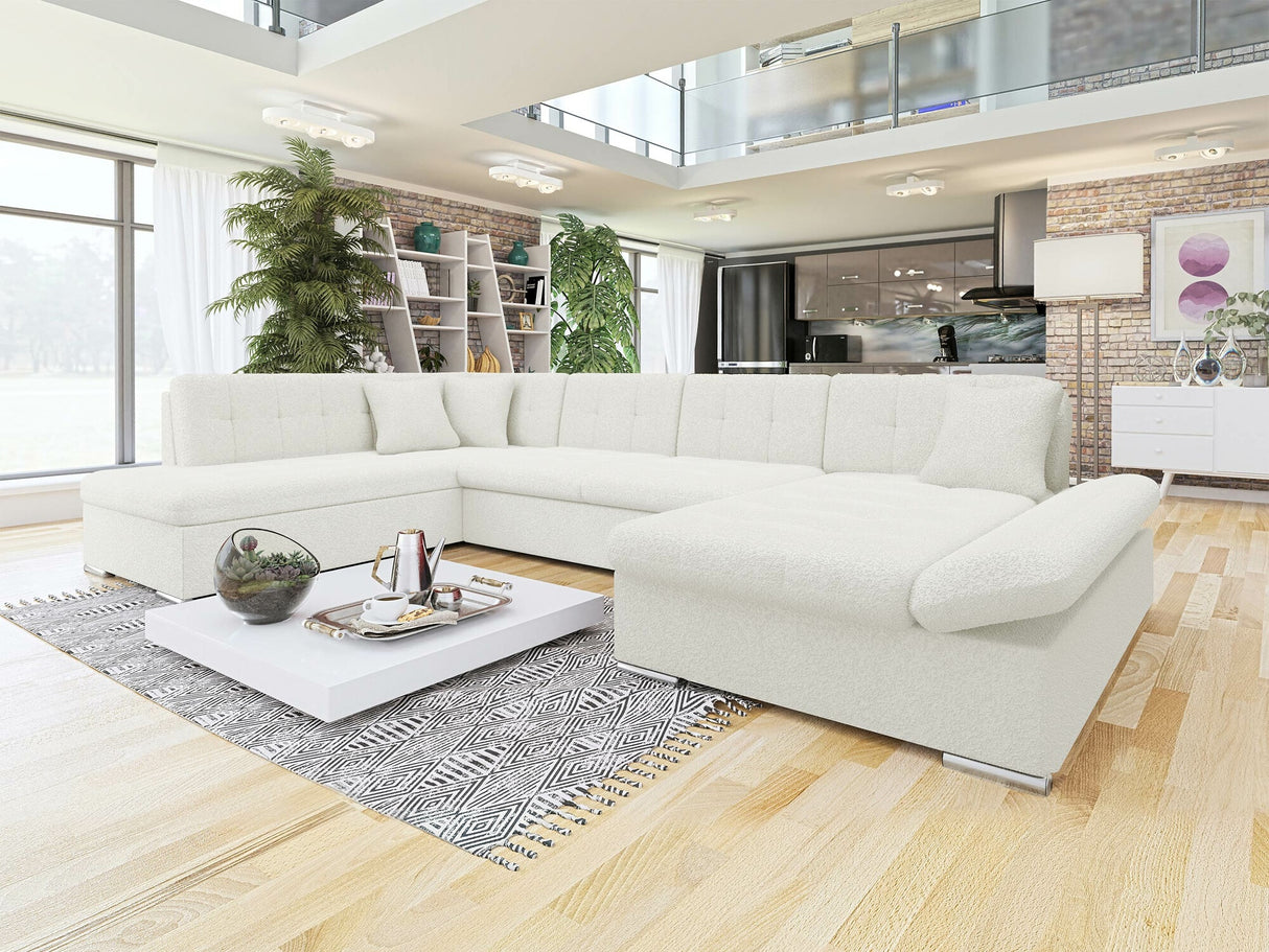 Sarokkanapé Bergen (Genero) Toptextil, Szín: Baloo 2073, Változatok: Jobbos