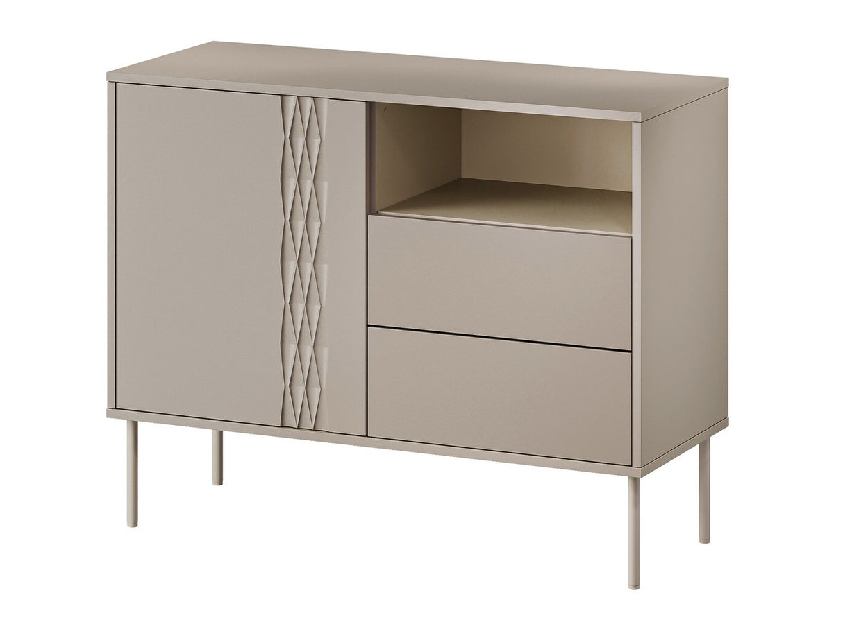 Komód TRESSE 1D2S, Szín: Beige