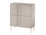 Szekrény TRESSE 4D, Szín: Beige