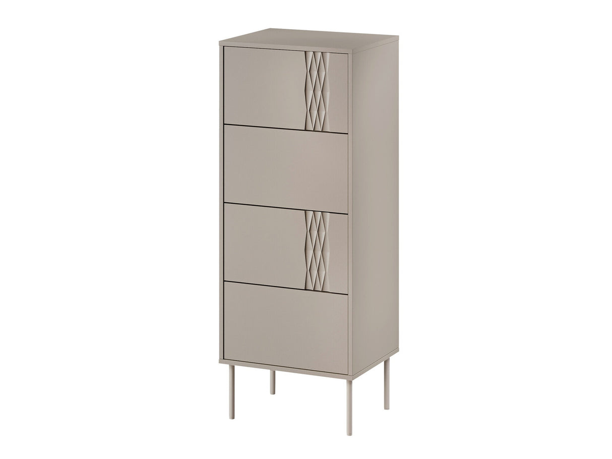 Komód TRESSE 4S, Szín: Beige