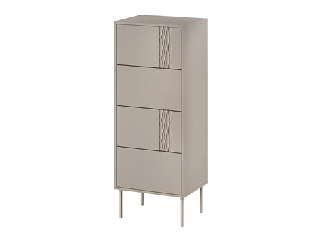 Komód TRESSE 4S, Szín: Beige