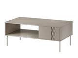 Dohányzóasztal Ława TRESSE, Szín: Beige