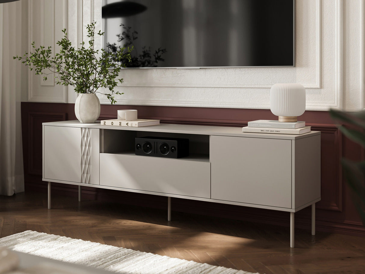 TV-állvány TRESSE 180 EF, Szín: Beige