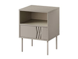 Éjjeliszekrény szett Szafki nemcne TRESSE, Szín: Beige