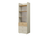 Könyvespolc Yuki 5, Színek: Beige + Tölgy