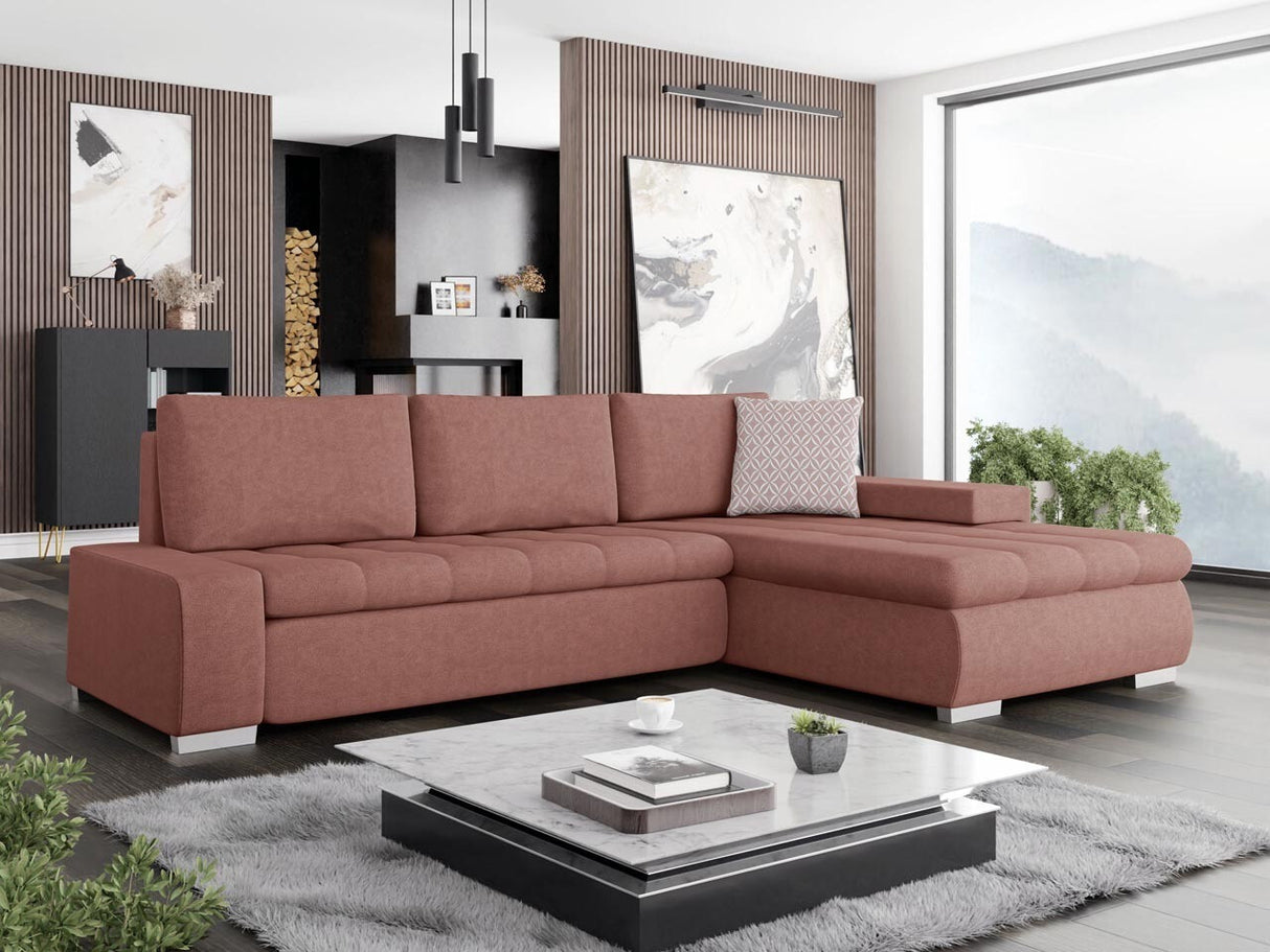 Sarokkanapé Orkan Mini (Herkules Mini), Szín: Uttario Velvet 2955 + Evo 28