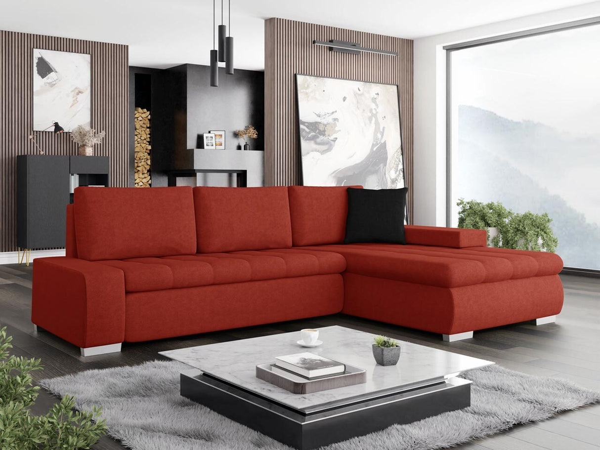 Sarokkanapé Orkan Mini (Herkules Mini), Szín: Uttario Velvet 2964 + Uttario Velvel 2980