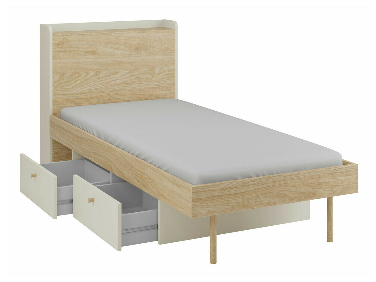Gyerekszoba garnitúra Yuki I, Színek: Beige + Tölgy
