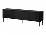 TV-állvány Szafka RTV ABI 200 4D Czarny mat 5903211362125 (Fekete)