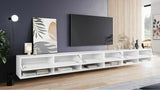 TV-állvány Lowboard A300 (Adenik 300), Szín: Gesztenye, Led világítás: Nem