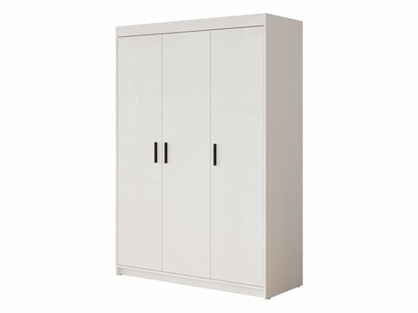 Gardróbszekrény Elena (Melen 3D), Szín: Fehér