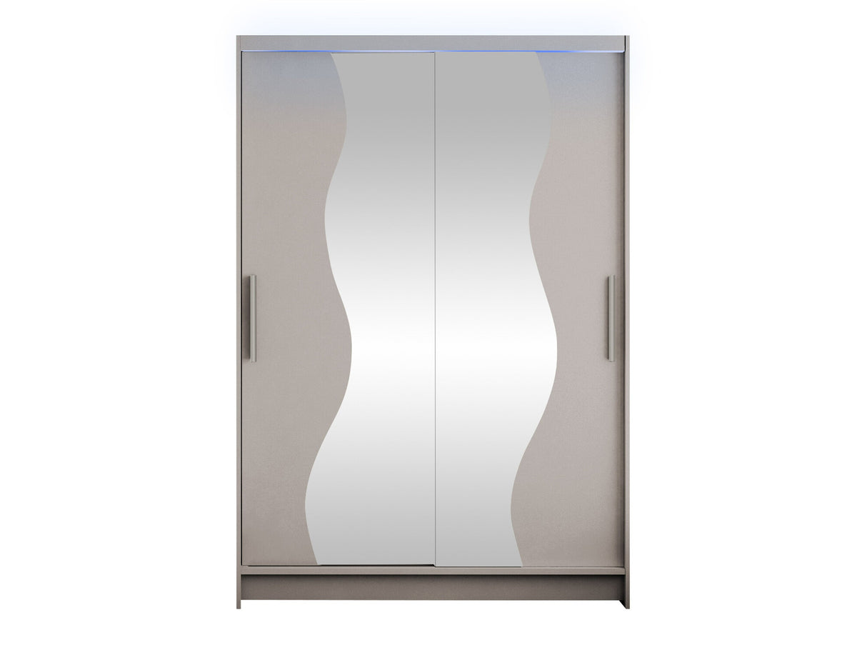 Gardróbszekrény Miami S (Aldo S), Szín: Kasmír, Led világítás: Igen