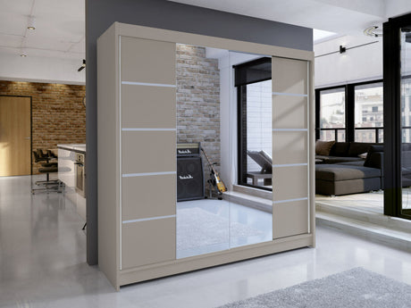 Gardróbszekrény Talin V (Bárasztalr V), Szín: Kasmír, Led világítás: Nem