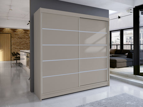 Gardróbszekrény Talin IV (Bárasztalr IV), Szín: Kasmír, Led világítás: Nem