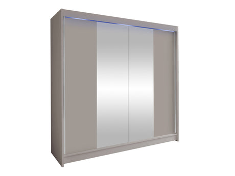 Gardróbszekrény Talin II (Bárasztalr II), Szín: Kasmír, Led világítás: Igen